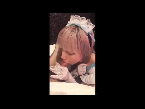 ❤️ Japonè idol [mayuka], kostim sèvant franse, pati 1, pip ak jerk off ak losyon Porno fb nan nou ❌